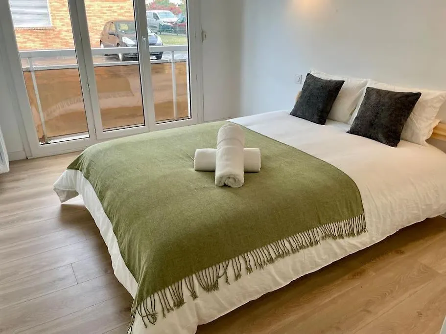 Apartmán Appartement 73M2 - 2 Chambres - Parking - Wi-Fi Toulouse