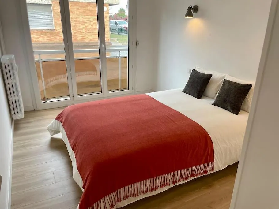Appartement 73M2 - 2 Chambres - Parking - Wi-Fi Toulouse 0*,  Francie